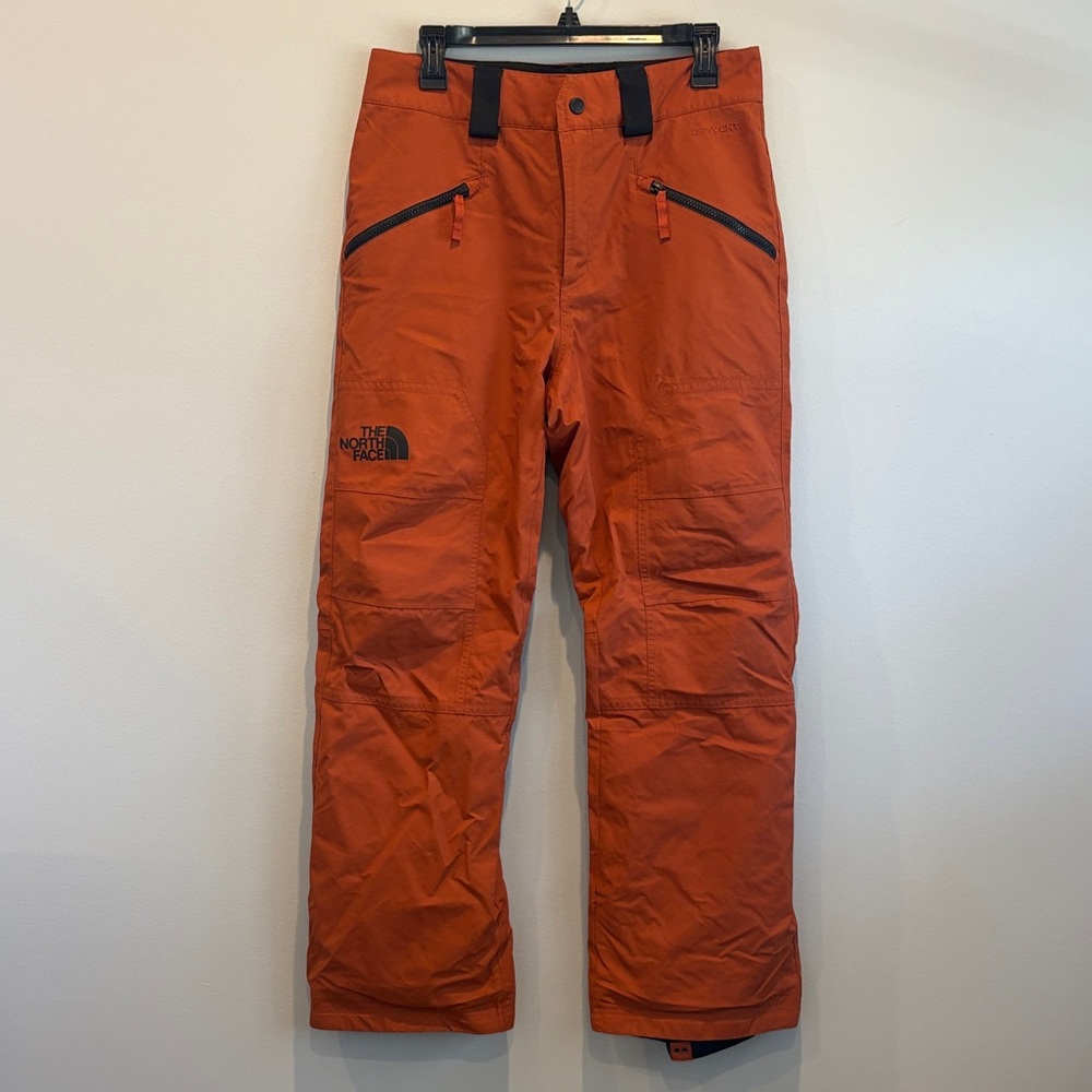 The North Face Men's Burnt Orange Ski Snow Pants